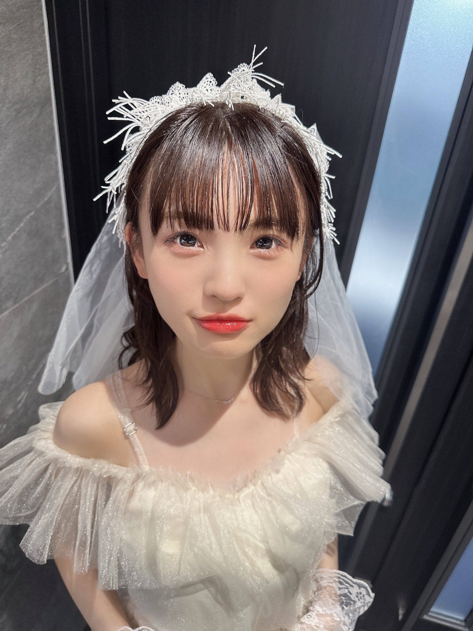 NMB48 新澤菜央 2024 January B 直筆 サイン 生写真（This Is