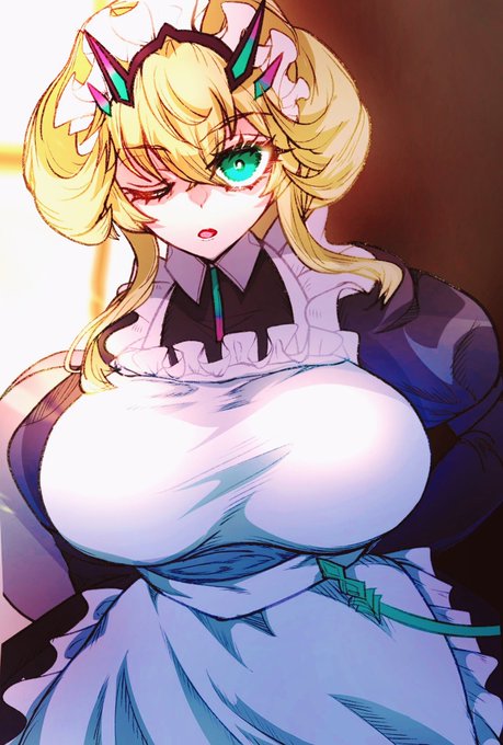 メイドバーゲストさん メイドさん可愛い…好き…  #FGO 