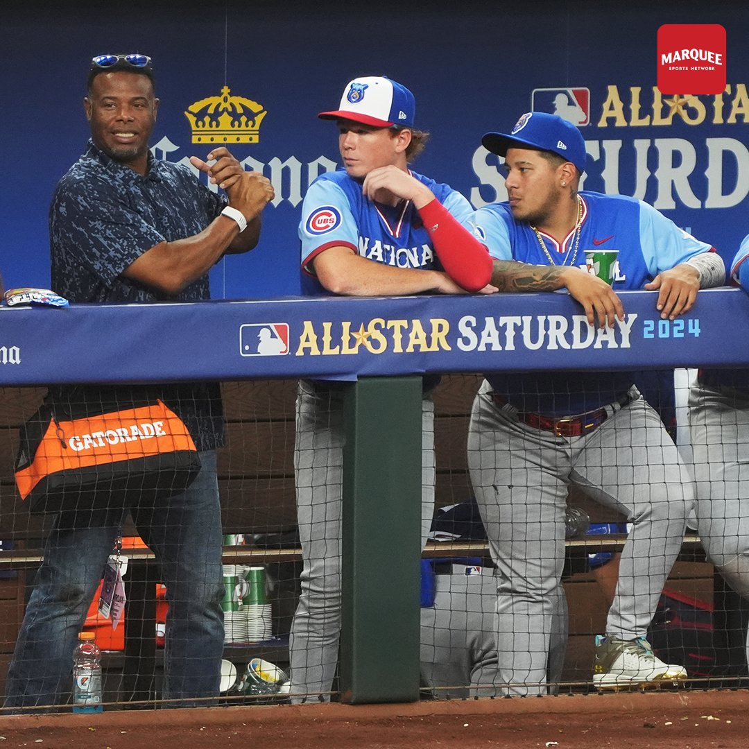 James Triantos and Moises Ballesteros talk hitting with Ken Griffey Jr.

#FuturesGame