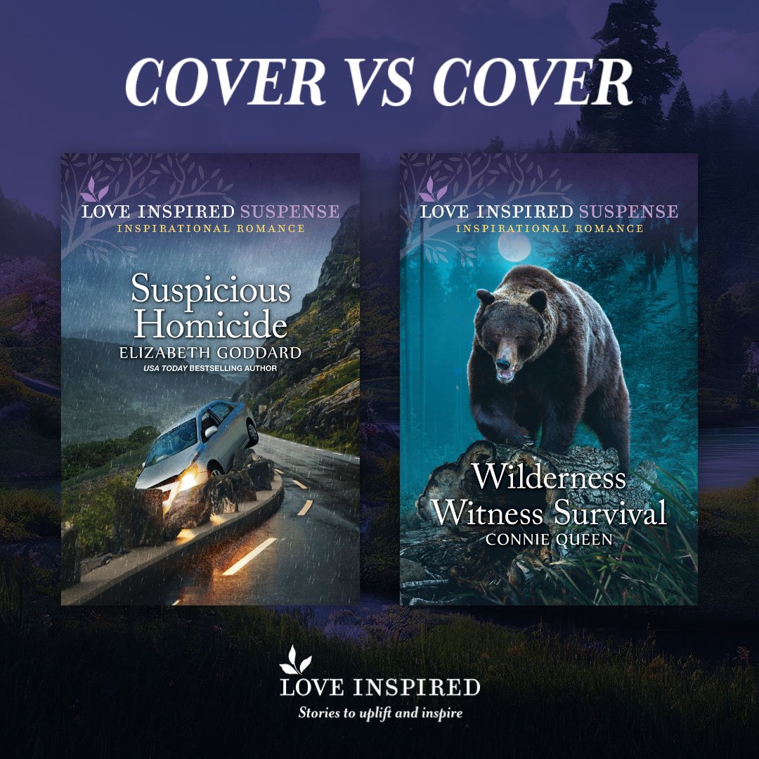 LoveInspiredBks's tweet photo. #CoverVSCover! Which suspenseful story are you going to start reading this weekend?
SUSPICIOUS HOMICIDE by @bethgoddard: https://t.co/i4FBT0RDrQ
WILDERNESS WITNESS SURVIVAL by @author_connie: https://t.co/PNolDWjMgF https://t.co/CfeqgjWPNa