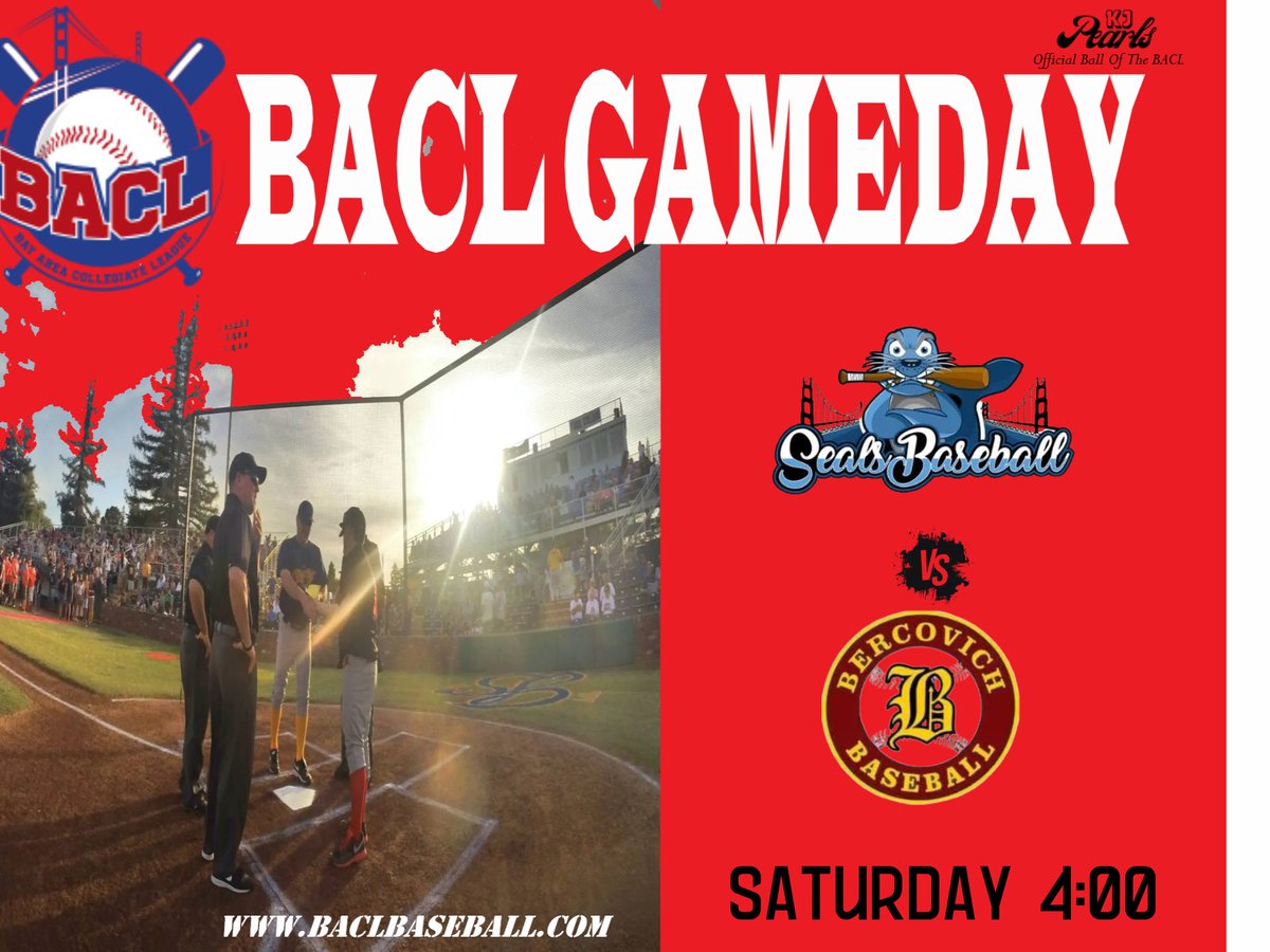 BACLBaseball's tweet photo. #BACL Saturday
@SealsBaseball
🆚
@_hfacademy
⏰4:00 https://t.co/YwVWALulQE