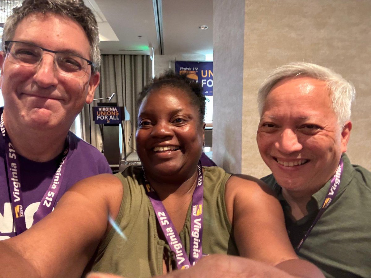 SEIUVA512's tweet photo. We are AMPED UP right now at our 2024 Summer Meeting. Members from around the Commonwealth have come together to celebrate our wins and plan ahead for the second half of the year.
Time to go, fight and WIN! 😉
#ThisUnion #OurUnion #StrongerTogether https://t.co/Y1WOx8Tyv3