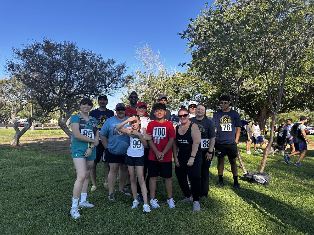 Another fantastic sarcoma strong 5k here in El Paso. In honor of Jorge today. Thank you to all that turned out! 
<a href="/SarcomaStrong/">Sarcoma Strong</a> @TTUHSCEP