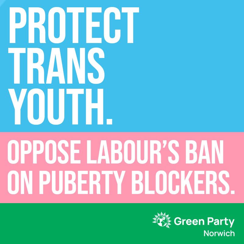 ❌We oppose Wes Streeting’s regressive ban on puberty blockers for trans children. 

This is a targeted attack on trans youth as the medication is still permitted for cisgender individuals.
 
🥀 Labour are putting trans lives at risk.

📣 Demand better from your Labour MP’s!