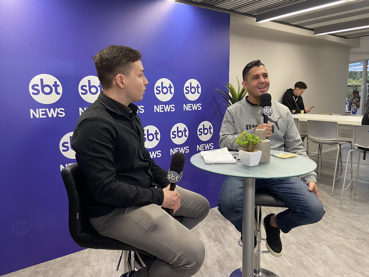 Hoje no final no congresso internacional de jornalismos investigativo da Abraji. Tive a honra de falar para a equipe do @sbtjornalismo um pouco mais do meu trabalho 📸