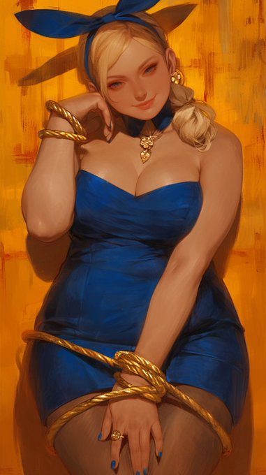 &ldquo;GA&rdquo; 🪢🙋🏼&zwj;♀️💙🐰🪢 #nijijourneyv6  #midjourneyV6  #aigirls https://t.co/r3x2TCMMXj<a href="/tag/nijijourneyv6"class="tags">#nijijourneyv6</a><a href="/tag/midjourneyv6"class="tags">#midjourneyV6</a><a href="/tag/aigirls"class="tags">#aigirls</a>