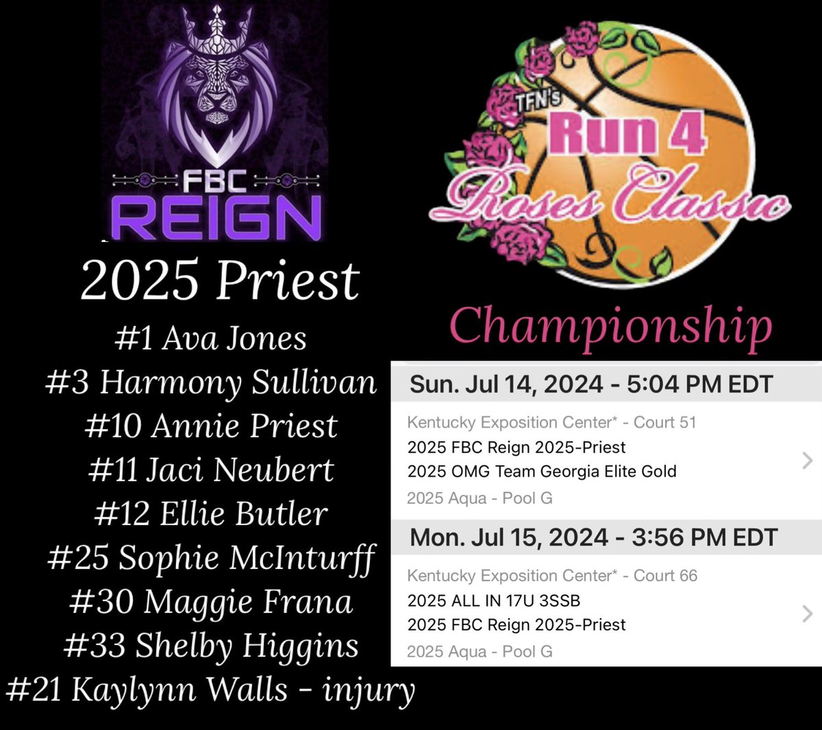 FBC Reign 2025 tweet media