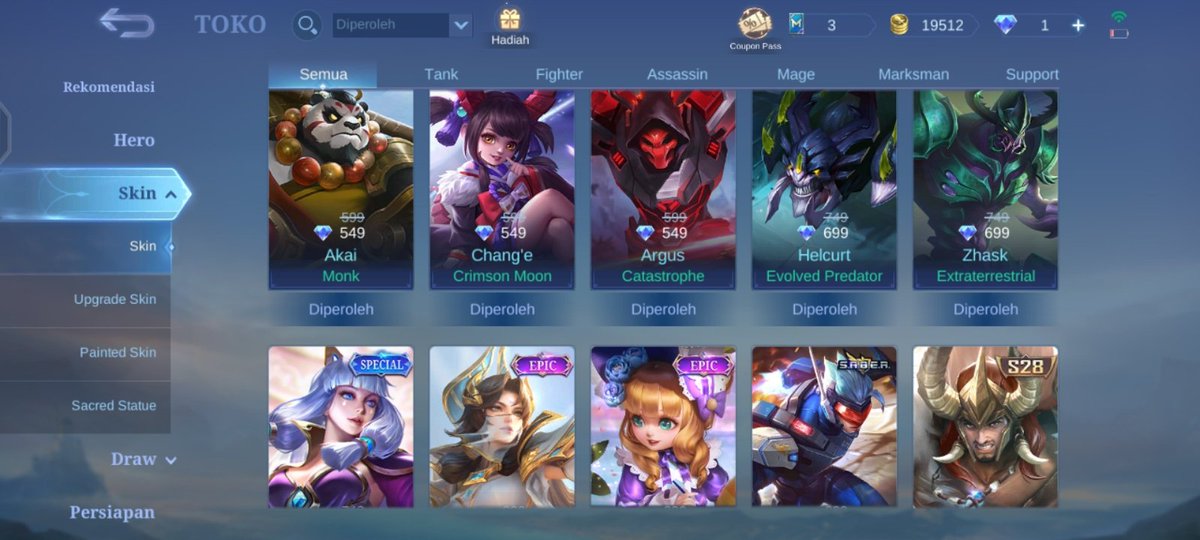 otterald's tweet photo. wts wtb acc akun ml
WTS AKUN ML CEWE 40K AJA. BISA DM ATAU CHAT TELEGRAM @ GETMURUH
#ZonaBA #zonauang #Zonajajan https://t.co/JjEfRSY0j7