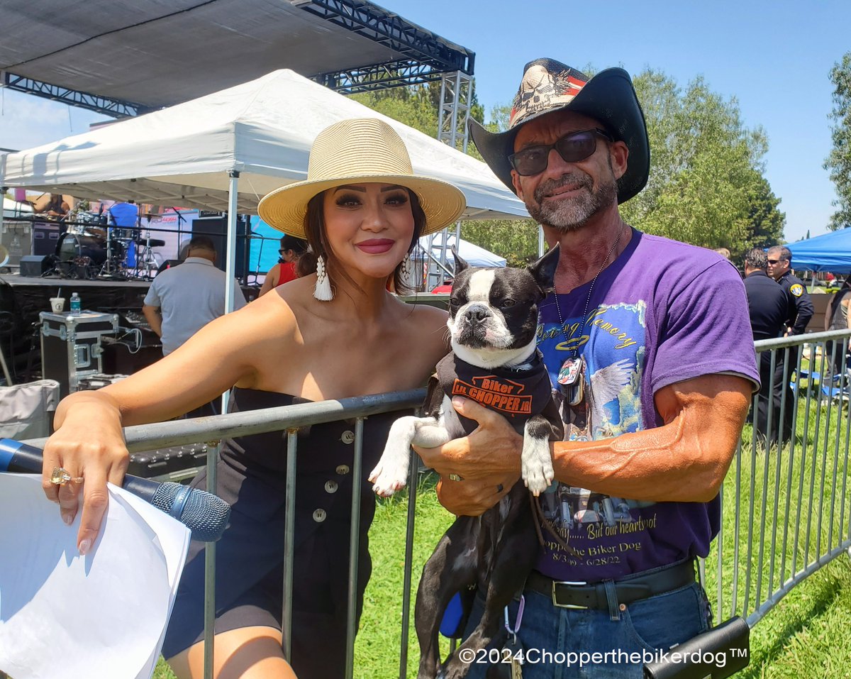 Little Chopper Jr had the pleasure of meeting a long time friend &amp; supporter of Chopper Sr. today, <a href="/FOX5Maria/">Maria Arcega-Dunn</a> - Emmy Award winning TV journalist / Anchor at <a href="/fox5sandiego/">FOX 5 San Diego</a>! Thank you for taking the time for this photo op Maria.  We so much appreciate you! #MariaArcegaDunn