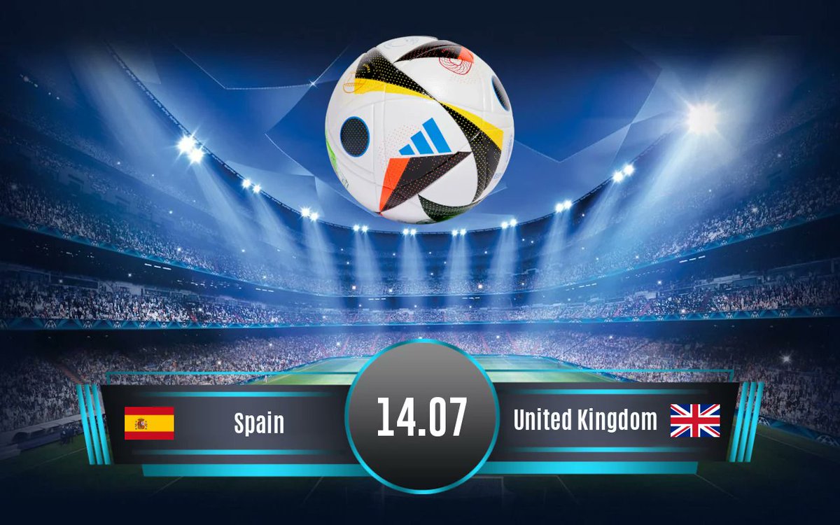 Watch Spain vs. England Live this evening! euro2024live.stream/Match/51
#ESPENG #ENGESP #euro2024 #euro2024final #ek2024 #em2024 #soccer #Spain #ESP #England #ENG #live #stream