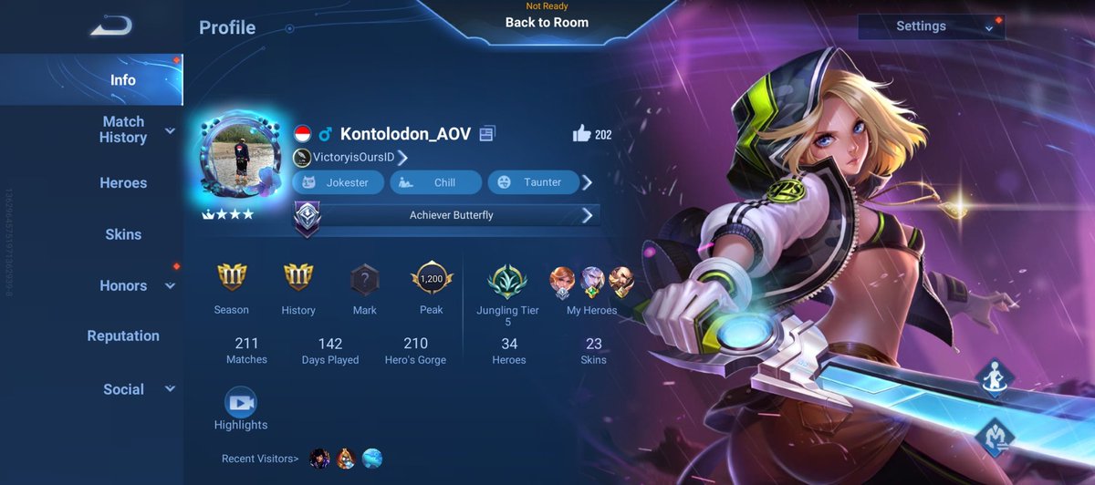 santrijalanan_'s tweet image. Inpo mabar @HonorOfKings 

#hok #HonorofKings #darksystem