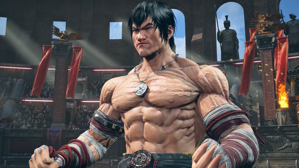 RyuHashira's tweet photo. I often get asked what keeps me going to the gym. I simply reply with “I’m trying to look like my favorite video game/anime characters” and it’s left at that. But at that moment, these images ALWAYS pop up in my mind: https://t.co/aPF4xhXDWe