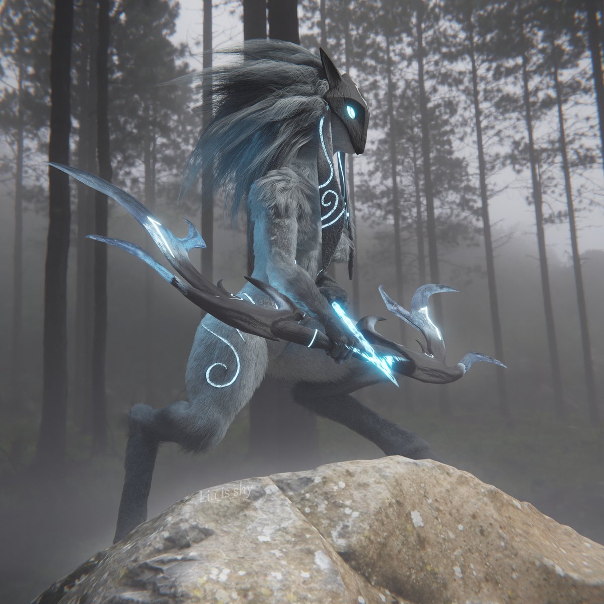 Lia_is_shy's tweet photo. Something different.

Thanks to @D00mPhd for making this amazing Kindred model for people to use! https://t.co/VReL1DDV7C