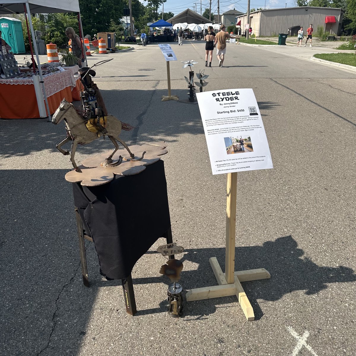 jonnysweld's tweet photo. 🥇I won first place in the small piece category for @scrapfestartfestival thank you all so much for the support.
🥈@beavesfablab_llc won second place in small piece category.
#scrapfest14 #scrapfest #jonnysweld #beavesfablab #winner https://t.co/mO6wROLeJP