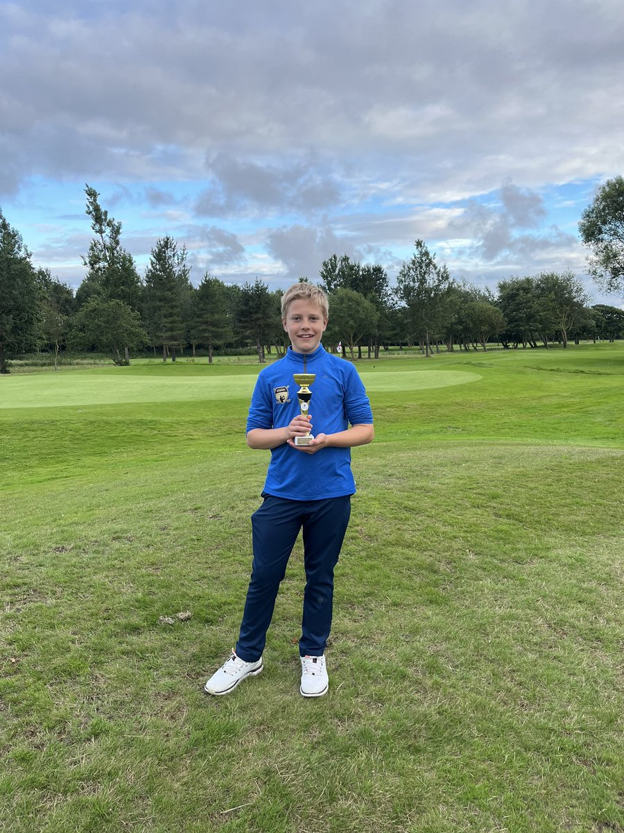 LucasCharnley's tweet photo. Played some of my best golf today to win the formby hall junior open shooting +4 of the red tees and picking up 3 birdies.  ⛳️ https://t.co/rJNOrVJzg0