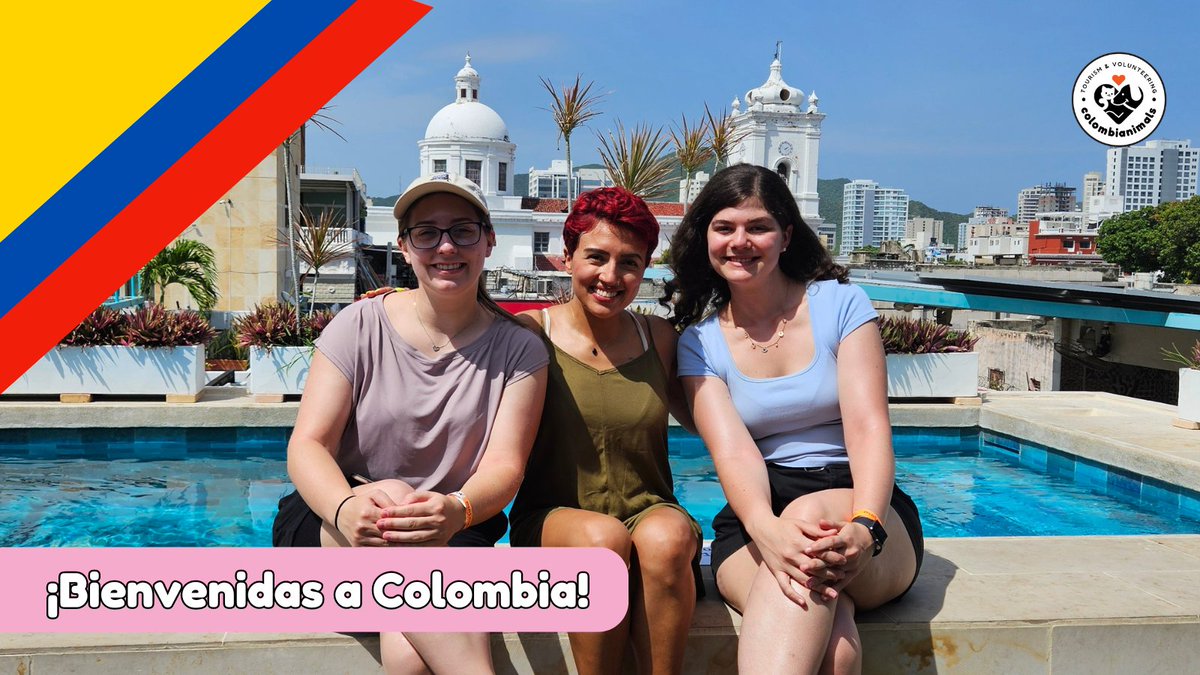 colombianimals's tweet photo. Welcome to Laure &amp; Ina, vet students from the @OntVetCollege in Canada who are taking our veterinary surgical training in Colombia! If you're a vet student or vet, add your name to our email list to learn about upcoming training opportunities: https://t.co/KgMAWzyiDm #GlobalVets https://t.co/wE2JzAw0b5