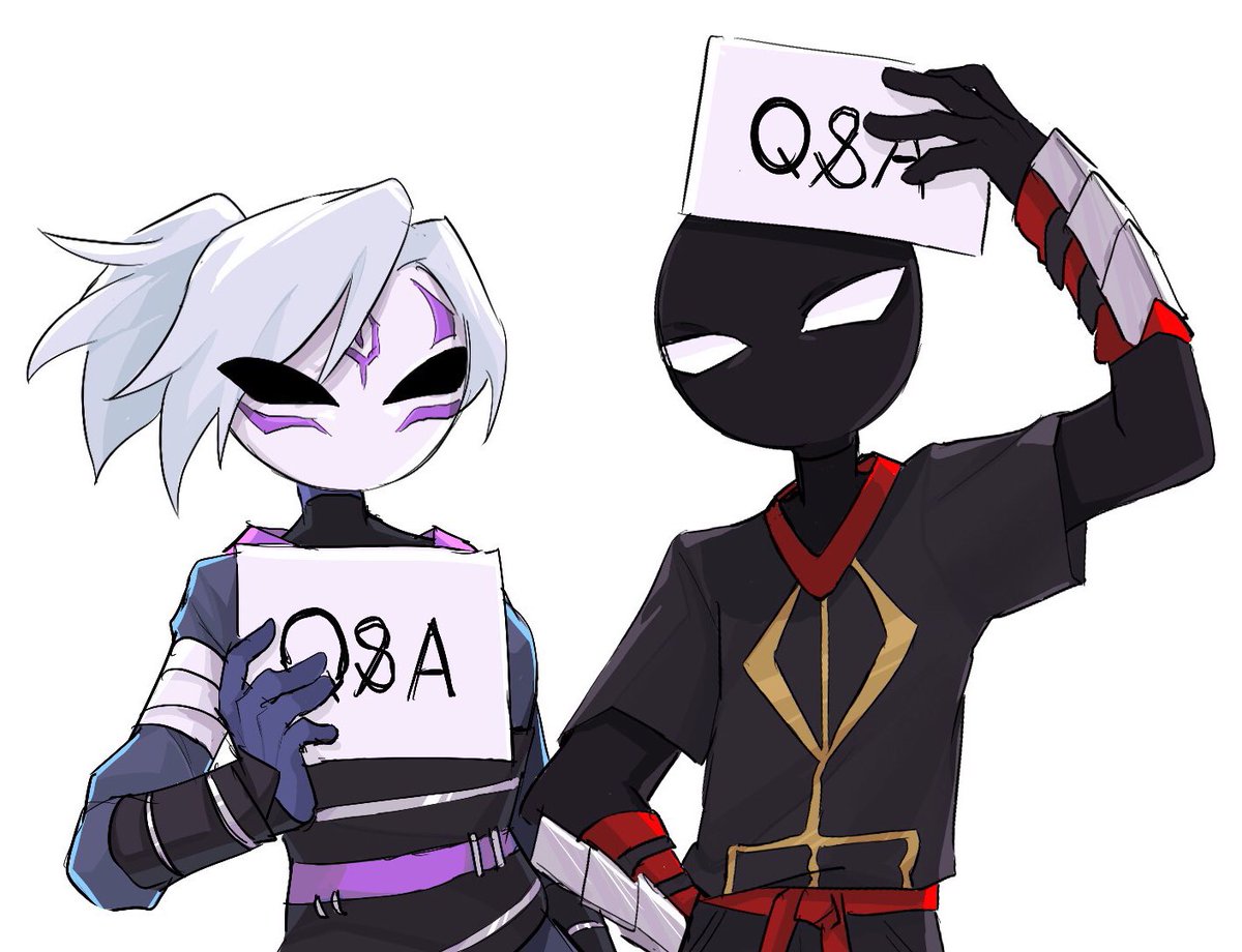Doing an OC related Q&amp;A for 500 followers!
Drop any questions about Rai, Zen, or Armagon (like lore, personality, design or anything else) and I’ll make a thread answering them.

Art by <a href="/Cnm0_n/">Cnm</a>, Thank you 🥹