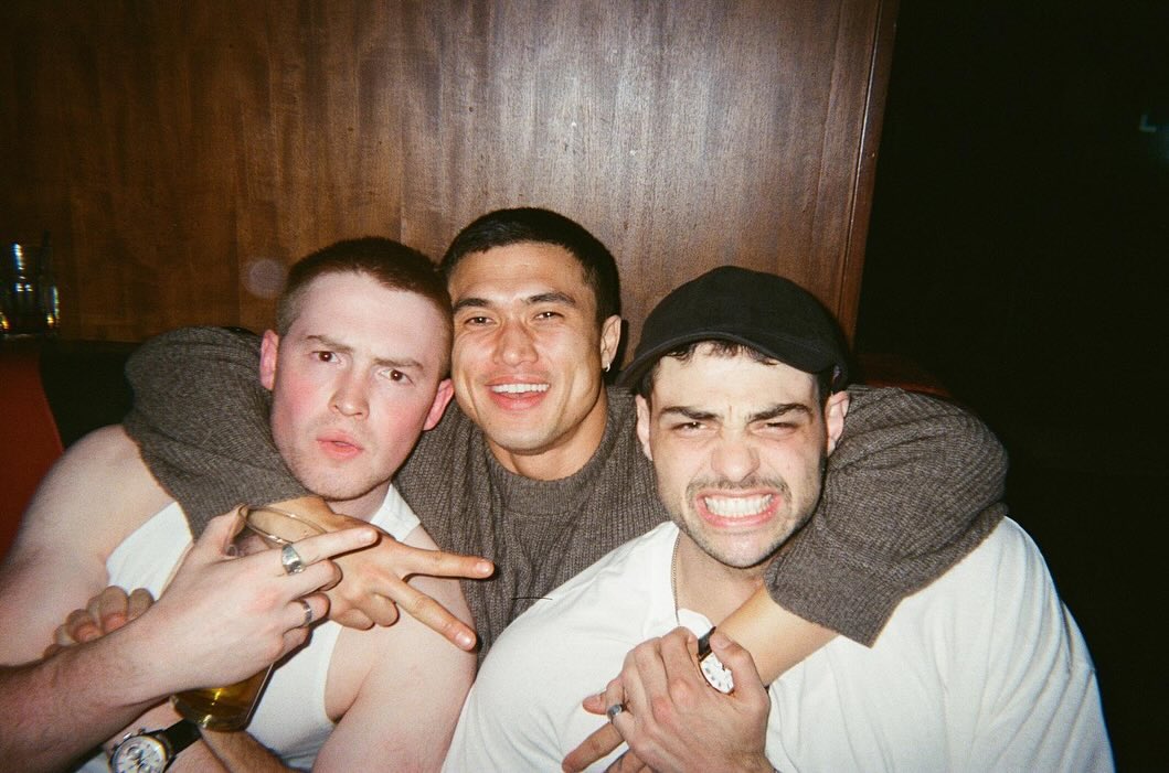 PopBase's tweet photo. Kit Connor, Charles Melton &amp; Noah Centineo in newly shared photo. https://t.co/E0tERyzT2Z