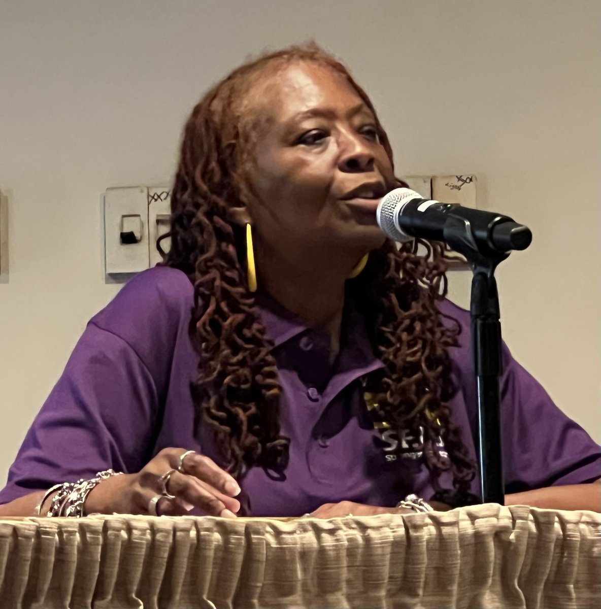 NBisno's tweet photo. 1st ever Richmond #UnionsForAll Mayoral Forum sponsored by @SEIUVA512 & @32BJSEIU, who over the last two years have supported thousands of public and private sector workers in successfully forming unions in the former capital of the Confederacy! @SEIU #ThisUnion #OurUnion https://t.co/gSaSjGn2Me