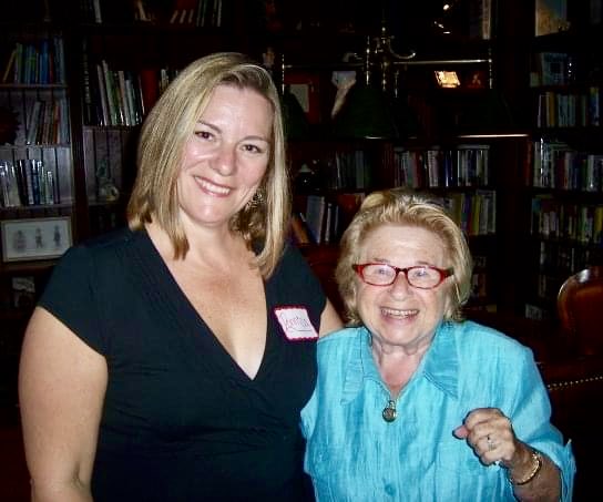 DrDonnica's tweet photo. Dr Ruth Westheimer was a giant & a survivor before becoming a renowned sex therapist & media personality: losing her parents in Nazi camps; being a Haganah sniper in the Palestinian Mandate; a mortar hit; many emigrations; & earning a PhD at 42 with 2 kids. #WomanOfValor #RIP https://t.co/pOWfcTAtvl