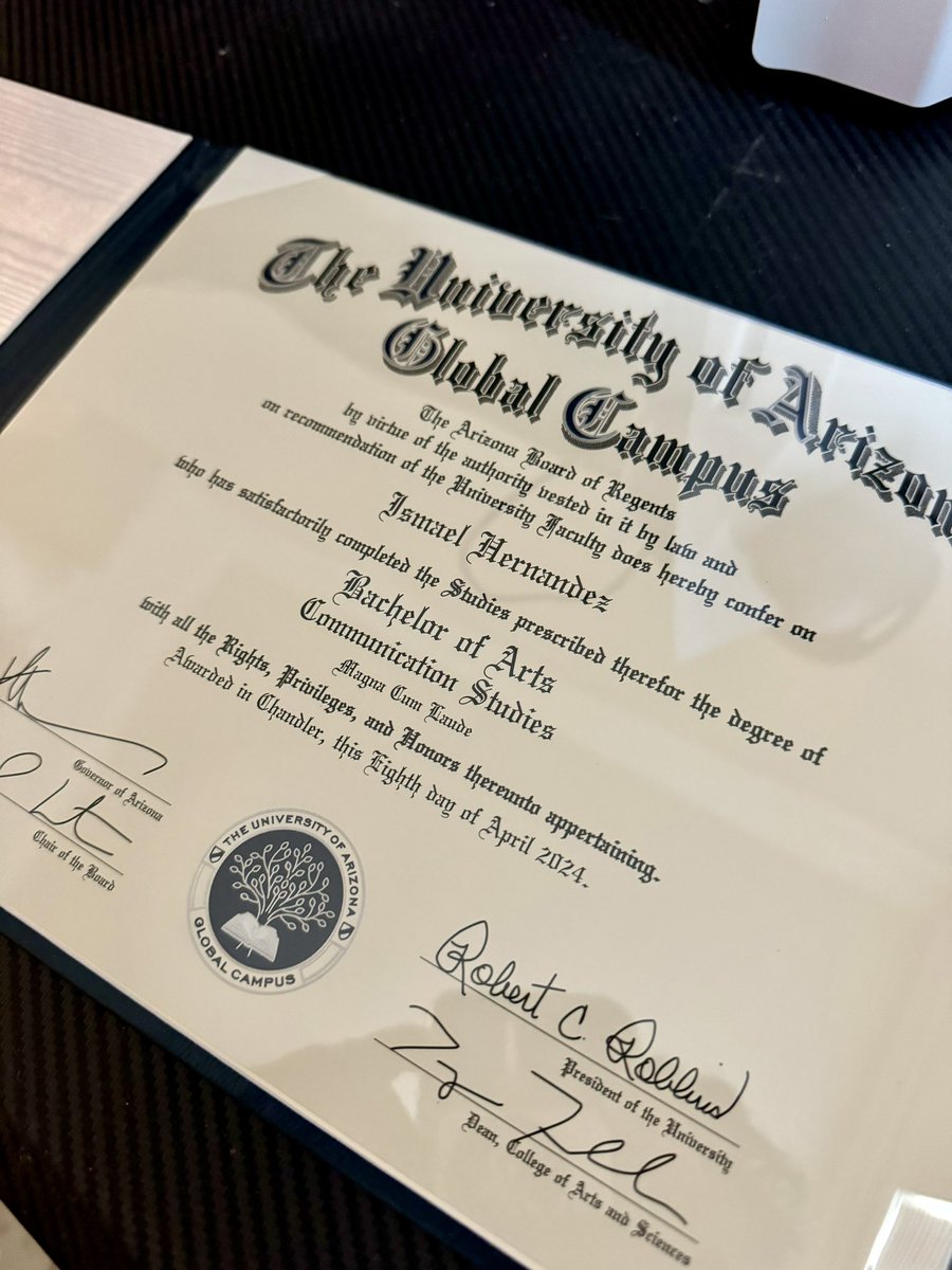 Ismael Hernandez (@_i5h_) on Twitter photo It’s not official until it gets home to you! I want to say thank you <a href="/TMobile/">T-Mobile</a> for this amazing opportunity. I want to also thank all the leaders I had along this journey for their support <a href="/MarkWaschbusch/">Mark Waschbusch</a> <a href="/TerryConduff/">Terry Conduff ™</a> <a href="/Hoffman__John/">John Hoffman</a> <a href="/Magenta_Mamba/">Nicole Long</a>
Now off to get my Masters! 🙌🏽 It’s not official until it gets home to you! I want to say thank you <a href="/TMobile/">T-Mobile</a> for this amazing opportunity. I want to also thank all the leaders I had along this journey for their support <a href="/MarkWaschbusch/">Mark Waschbusch</a> <a href="/TerryConduff/">Terry Conduff ™</a> <a href="/Hoffman__John/">John Hoffman</a> <a href="/Magenta_Mamba/">Nicole Long</a>
Now off to get my Masters! 🙌🏽