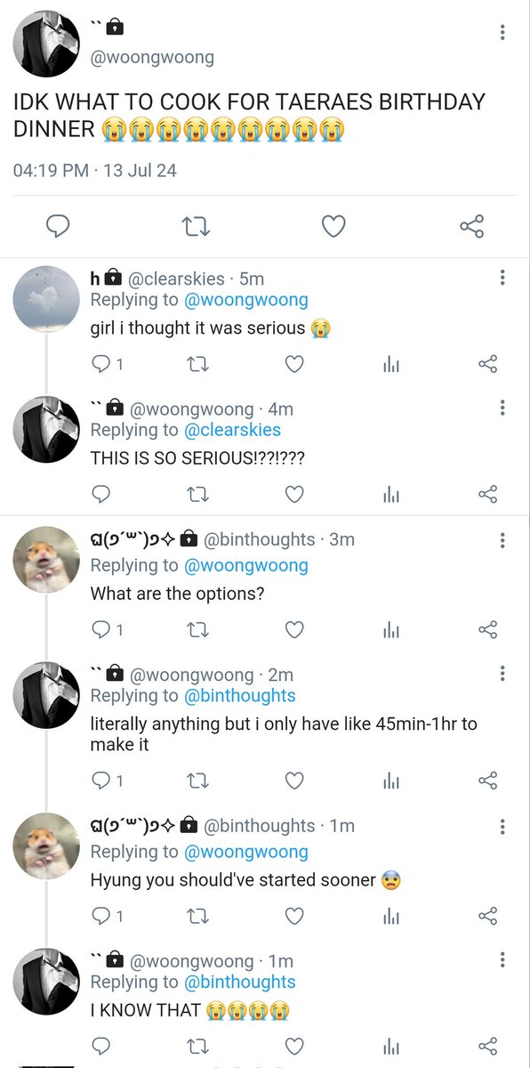 jyungtael four tweet au
#jyungtael