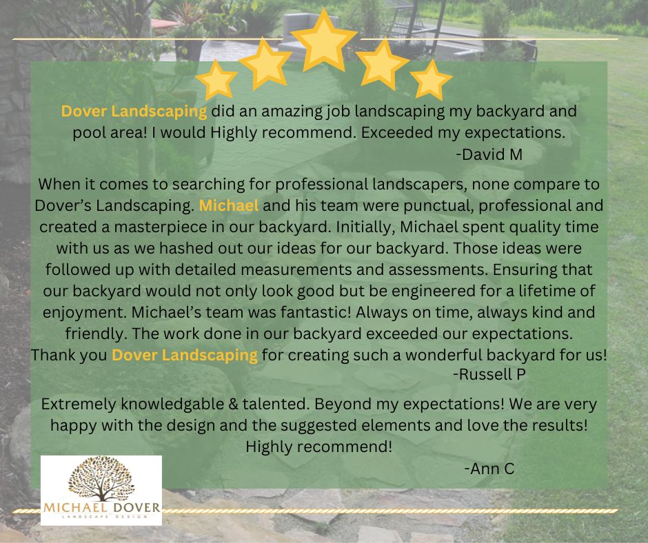 MichaelDover's tweet photo. With over 18 years of experience, Dover Landscaping has earned the respect and is highly recommended. https://t.co/kcAIAWFM4T