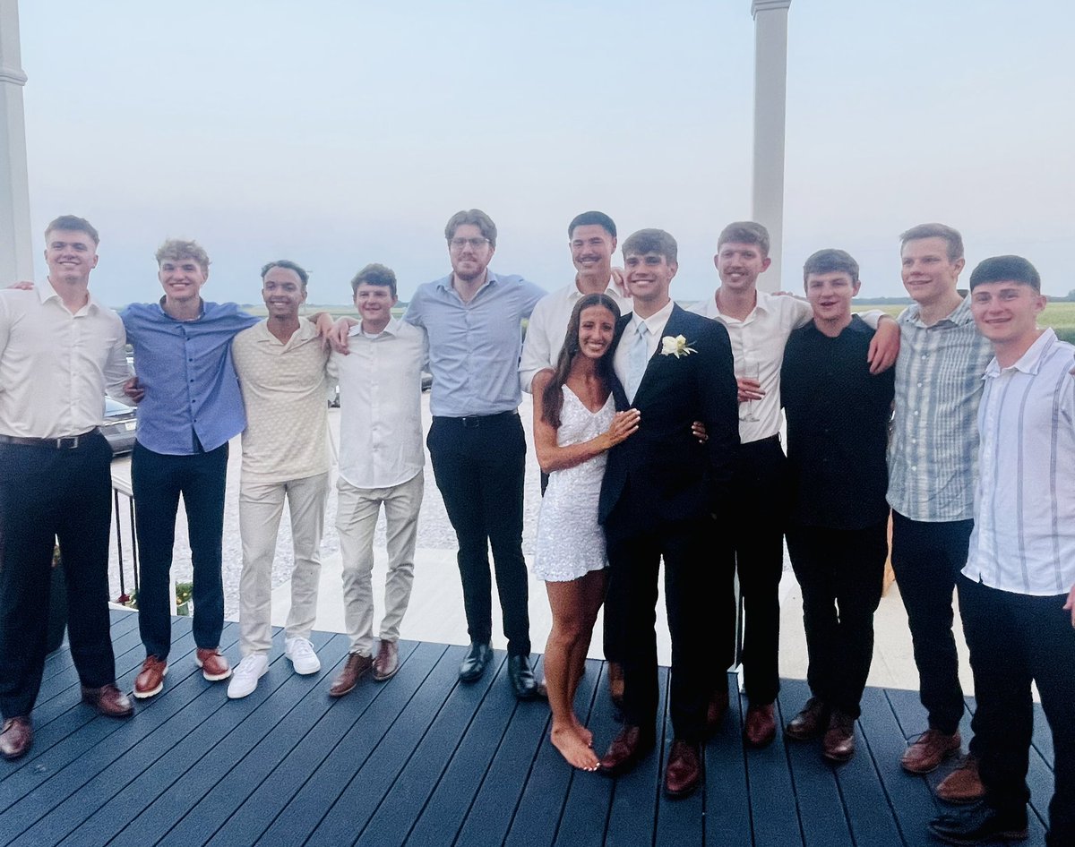 Dylan and Kaitlyn's marriage celebration showcased the <a href="/CoeCollegeHoops/">Coe College Men’s Basketball</a> bond and resilience. Thrilled to witness their enduring connection. Congratulations to the couple, and I look forward to their future successes! <a href="/CoeCollege/">Coe College</a>