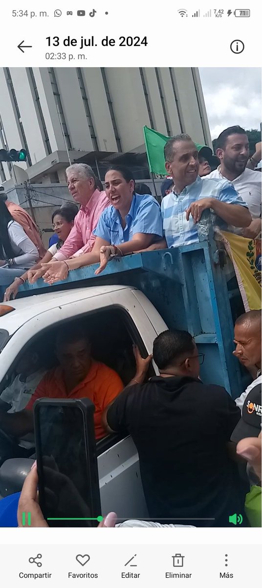 luiscuicar47's tweet photo. Hoy VALENCIA SEÑORIAL DE PUNTA A PUNTA LA AVENIDA CEDEÑO EN APOYO A MARÍA CORINA MACHADO Y EDMUNDO GONZALEZ PRESIDENTE. CARABOBO QUIERE CAMBIO. ESTE 28J TODO EL MUNDO CON EDMUNDO!! https://t.co/gcTz8wY8sj