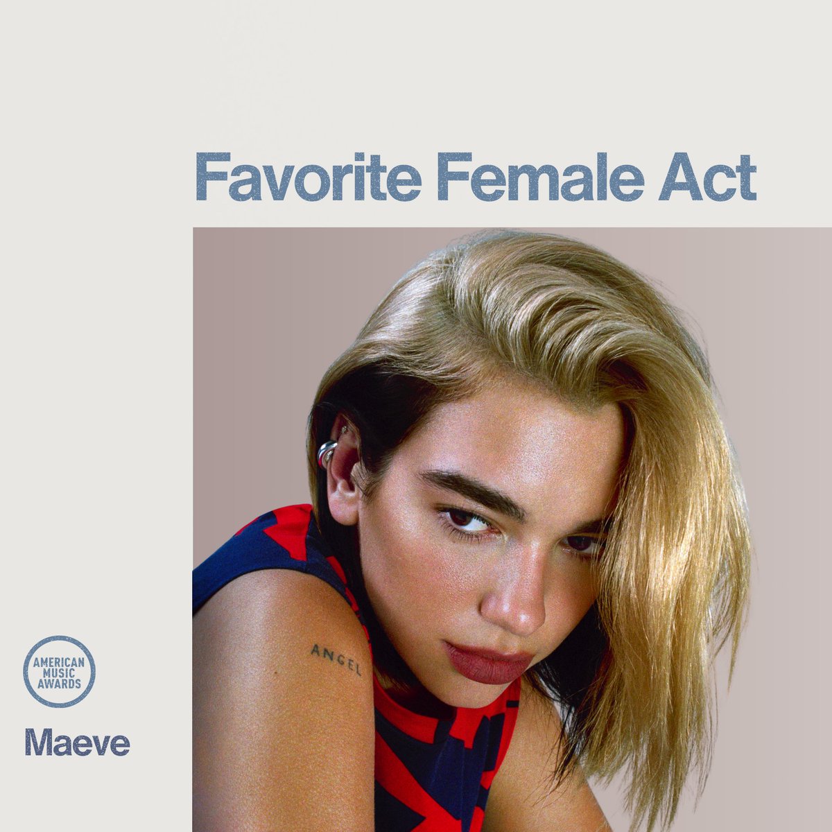 ◽️The ‘FAVORITE FEMALE ACT’ is… <a href="/ChartsMaeve/">Maeve Charts</a>!