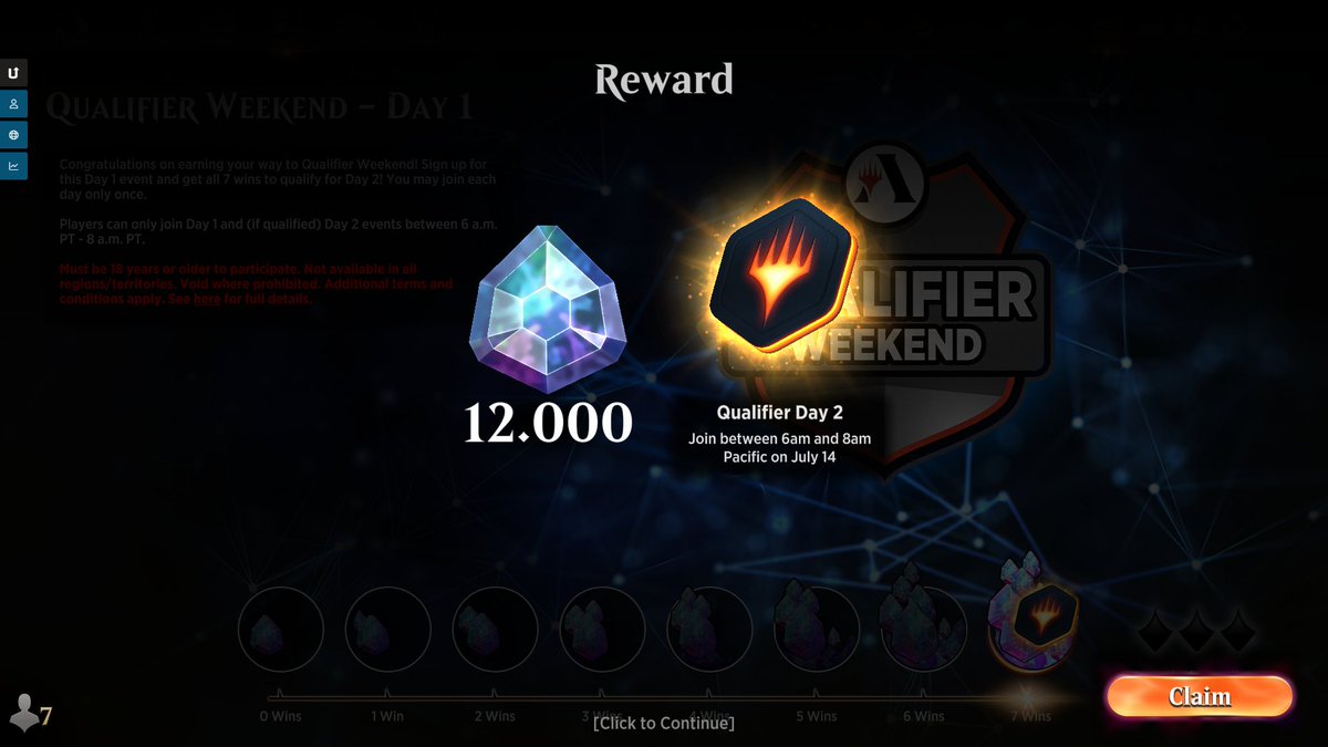 I DID IT! I'm so happy considering I haven't played the format much recently! 7-1 In the Historic Weekend Qualifier! I will publish the deck tomorrow even though it's pretty easy to find it!

<a href="/fireshoes/">Robert Taylor🔥</a> <a href="/MTGcircle/">MTG Circle</a> <a href="/MTGAChallenge/">MTGADailyChallenge</a> <a href="/UntappedGG/">Untapped.gg</a> <a href="/mtgazone/">MTG Arena Zone</a> <a href="/MTGdecks/">MTGdecks.net 🔥</a>