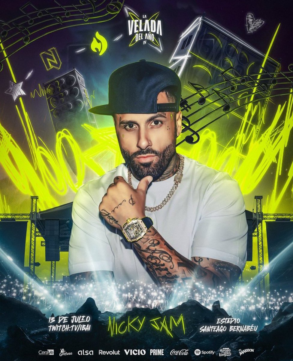 masmelitooo's tweet photo. oigan que pasó con Nicky Jam? 
#LAVELADAIV #Nickyjam https://t.co/arvY1hjsEs