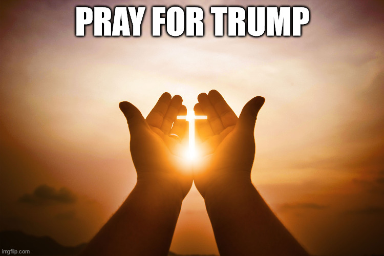 BelannF's tweet photo. PRAY EVERYONE THAT TRUMP IS ALRIGHT - APPARENTLY SHOTS WERE FIRED IN HIS RALLY.

This is what we were all fearing that the radicals would do - Let's hope and pray for the best. https://t.co/4RlRquKD63