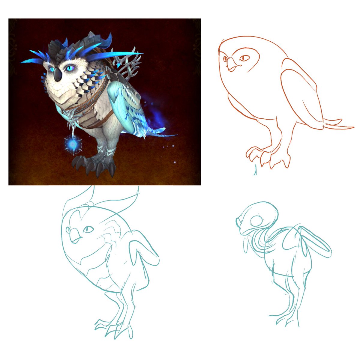 QueenBeeKeep's tweet image. this wow mount is driving me up the wall