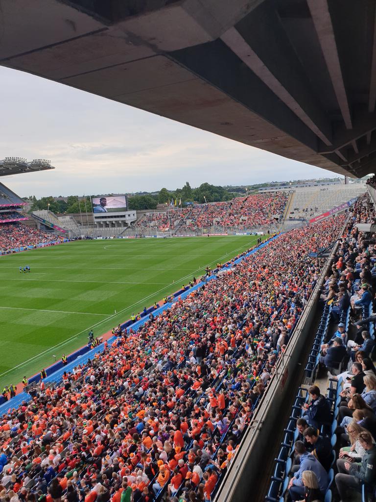 SeanitoHehir's tweet photo. What a day. Two great games! #Croker #TailteannCup #ArmKer https://t.co/cRzKeKi05A