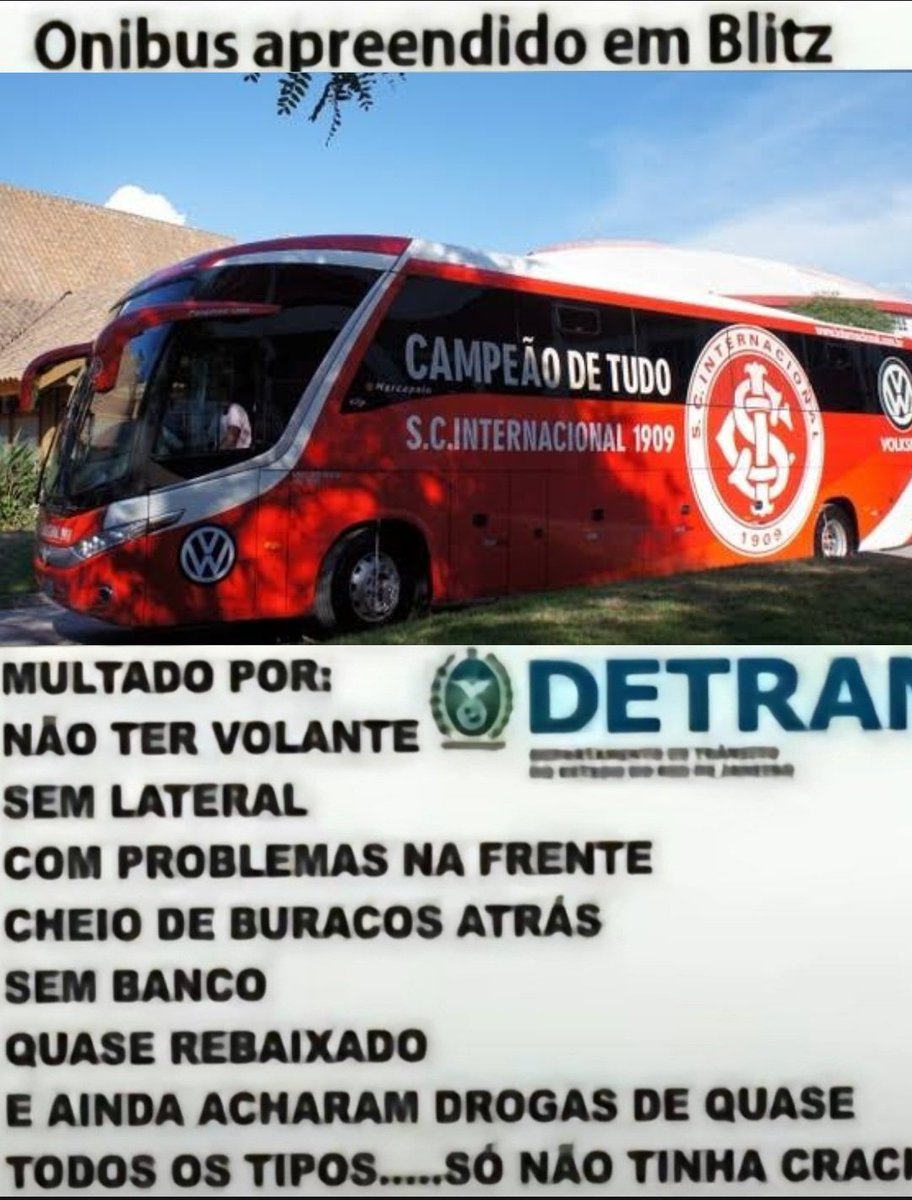 EU ODEIO O SPORT CLUBE INTERNACIONAL!!!
