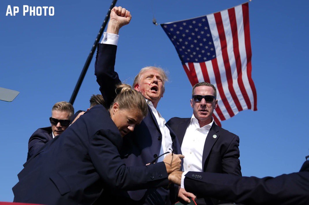 Our fighter. Our president. God please protect our president.