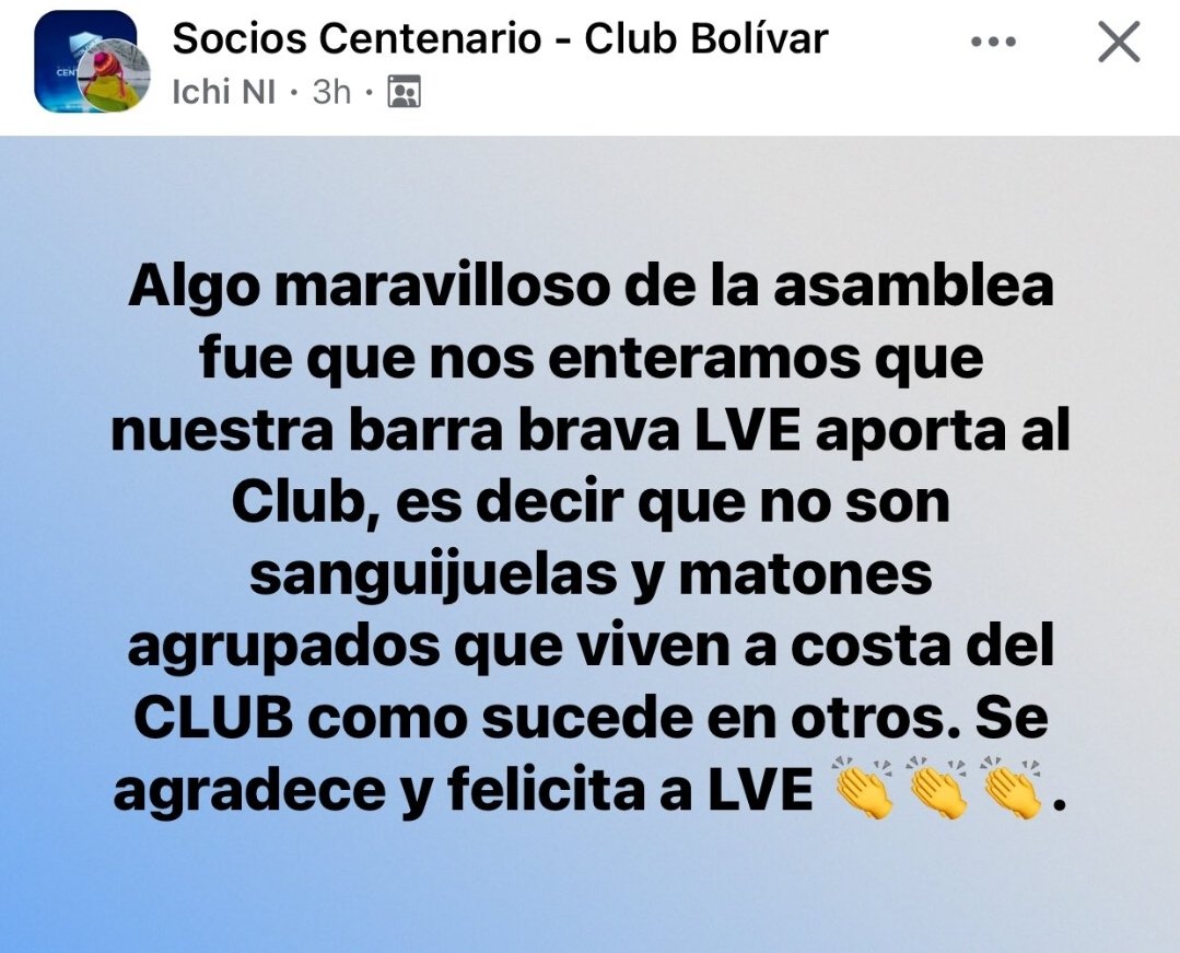 ElAcademico782's tweet photo. Felicidades muchachos!!
💙🤜🏻🤛🏻💙
No como otros q no saben pronunciar el nombre de su propio equipo o que viven de su club
🤏🏼🟡🔴🔵 https://t.co/JbwWMHtoan