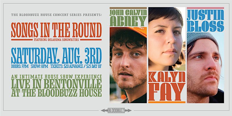 BloodbuzzEnt's tweet photo. Songs In The Round - Saturday, August 3rd! https://t.co/FIghk6Q8er