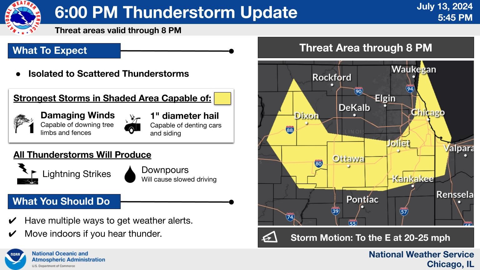 NWS Chicago on X: &ldquo;Isolated storms continue to develop along 