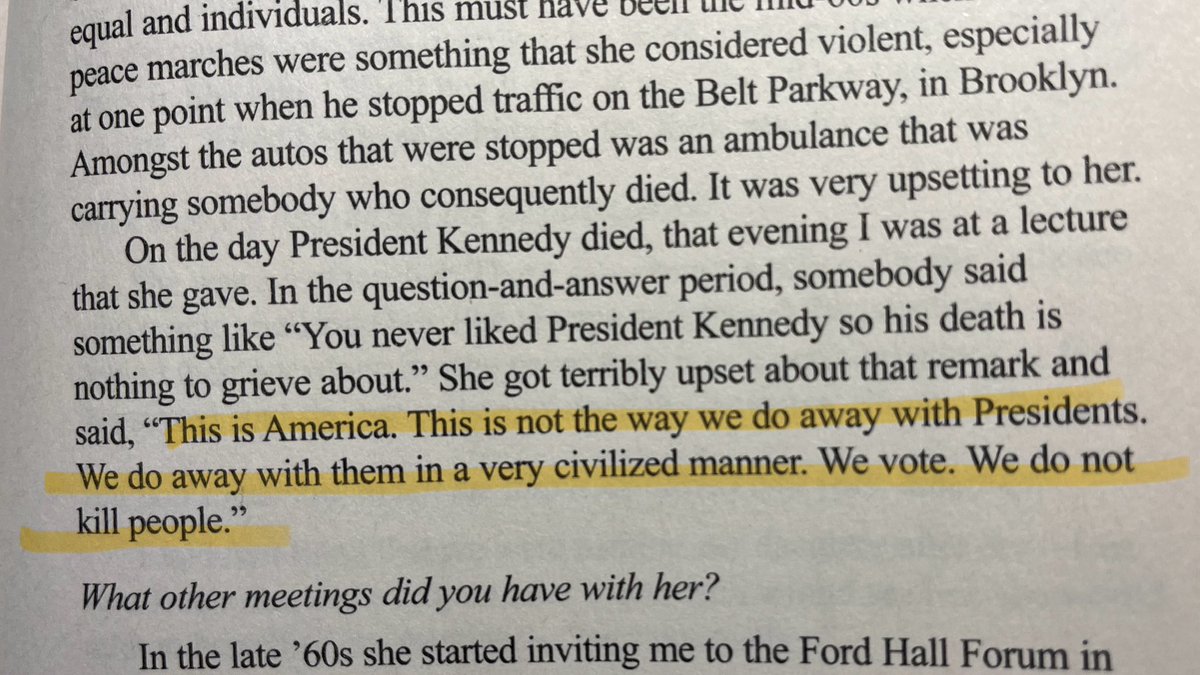 It’s horrific that violence has re-entered American politics as in the 1960s. I agree 100% with Ayn Rand’s take on 1963:
