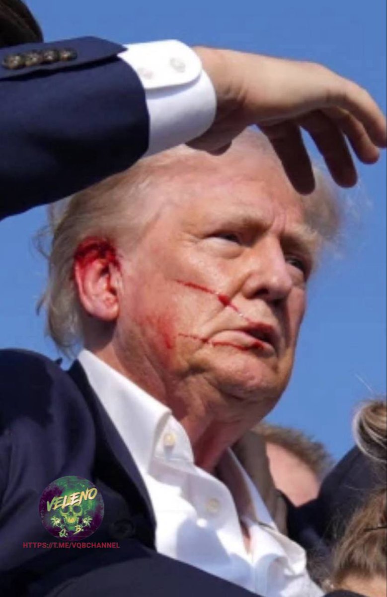 Veleno_Q_B's tweet image. #VQBChannel 🇺🇸

ATTENTATO ALLA VITA DI DONALD TRUMP

Il rumore degli #spari è risuonato durante il discorso di #Trump in #Pennsylvania. 

#Donald_Trump ha interrotto il suo intervento ed è stato allontanato dal posto: gli sanguinava l'orecchio e ha agitato il pugno in una
