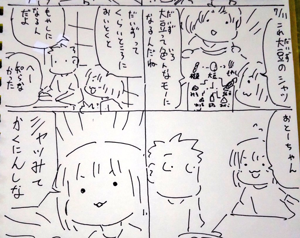 #本日のむすめさん
・いつもお父ちゃんがいってるやつ
・ダブソーダ美味しいね

今週の残り2本でした。
ダブルソーダをむすめさんと割って食べる日が来るとは…感慨深いですね。 