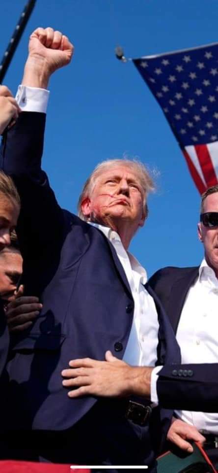 Nothing will keep this man down!!!! USA,USA,USA.