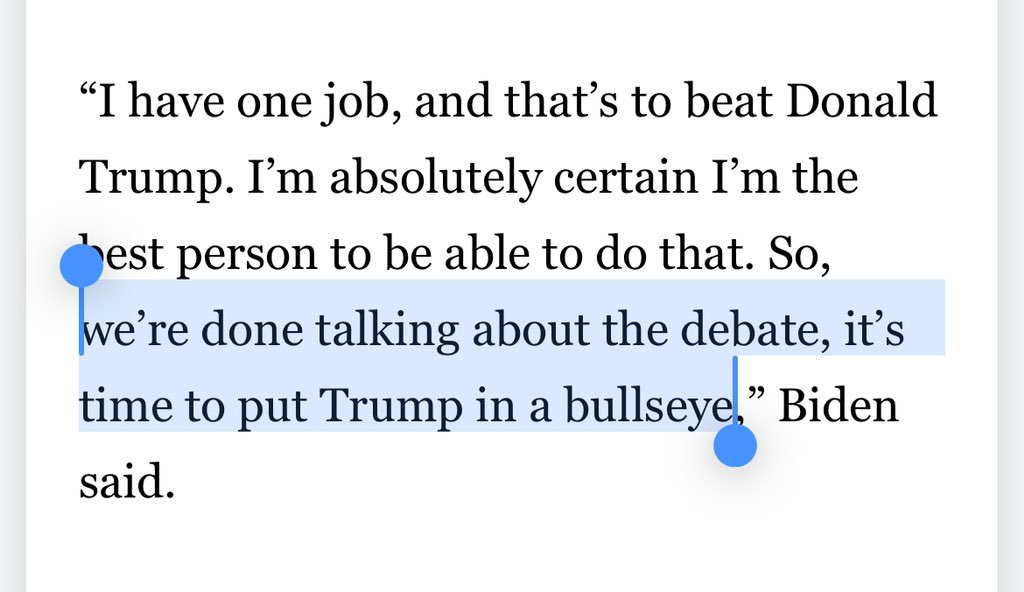 Of course he didn’t mean this literally. And of course this language is not to blame for what happened. But we all know what the press would be saying if the roles were reversed.