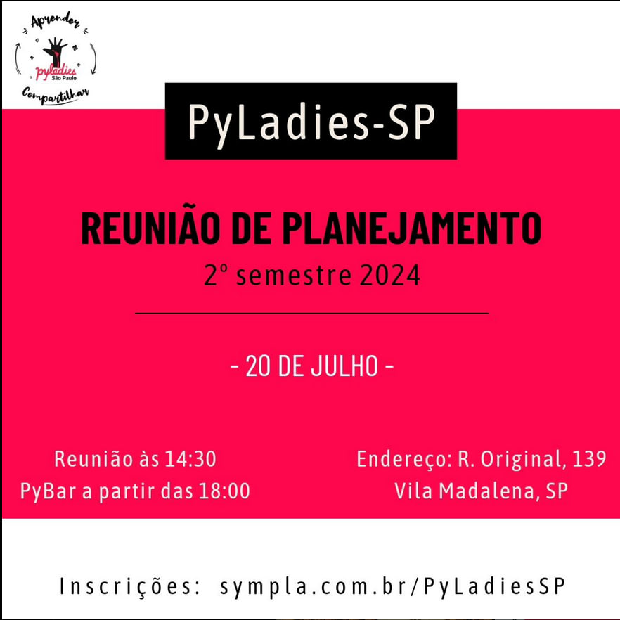 PyLadies São Paulo tweet media