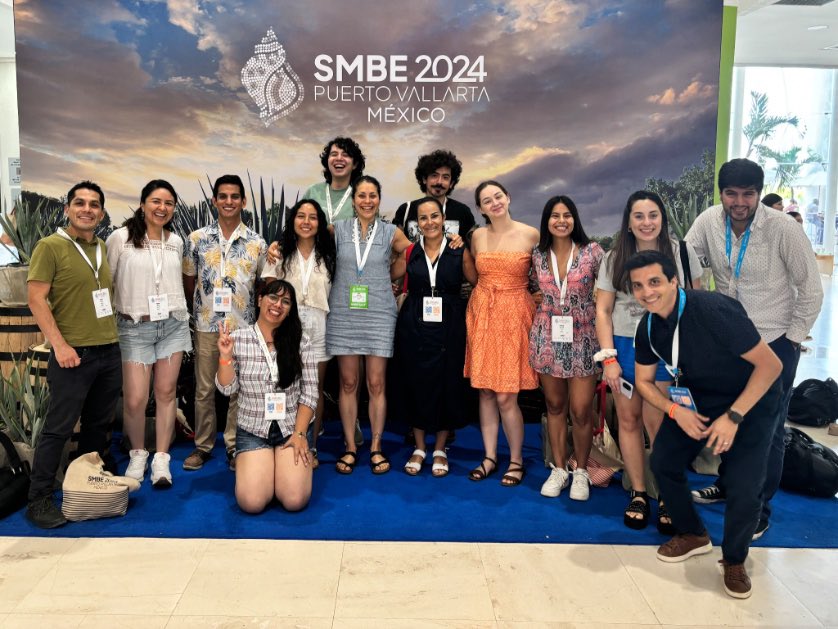 VVillaIslas's tweet image. What a lovely week attending #SMBE2024, with great scientists, talks, and posters. This is my first time with many of my colleagues in the same meeting ❤️. Thanks to the LOC for bringing SMBE to 🇲🇽