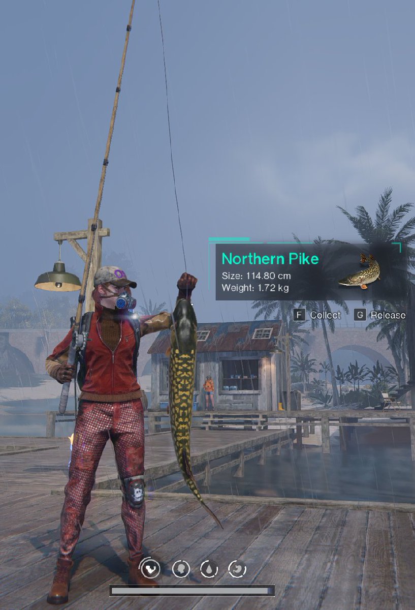 BledaWolf's tweet photo. @OnceHuman_ Amazing game! I am seriously hooked. Zombies have such a unique design. I'm in my 20th hour in the game but there will be many many more :) 💜 p.s. i love fishing :P https://t.co/fmVil1AHGf