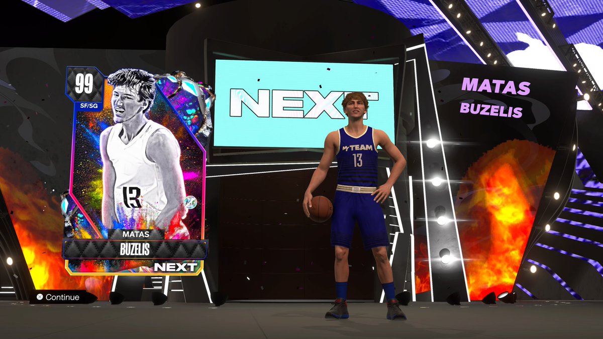 Fitz2KTV's tweet photo. Welcome To The Squad @BuzelisMatas #Fitz2K #NBA2K #NBA2K24 #MyTEAM https://t.co/QmOXRirGSe