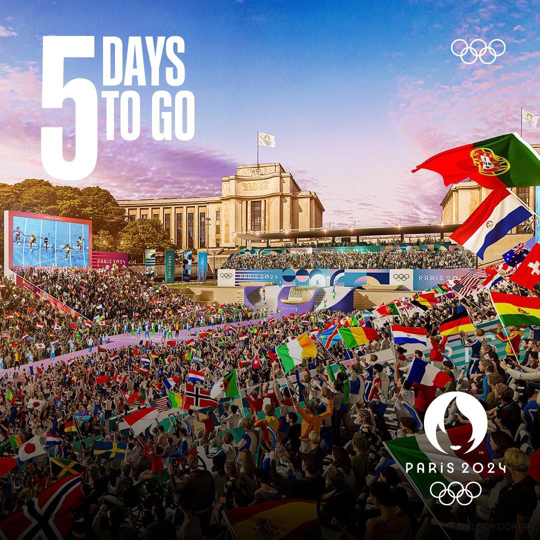 OlympicGamesInu's tweet photo. Let's come together in Paris! 🇫🇷 The Opening Ceremony is just 5️⃣ days away! $Ogpi

#Paris2024 | 
@Paris2024 #Olympics #Olympics2024 https://t.co/XDs0kpPX21